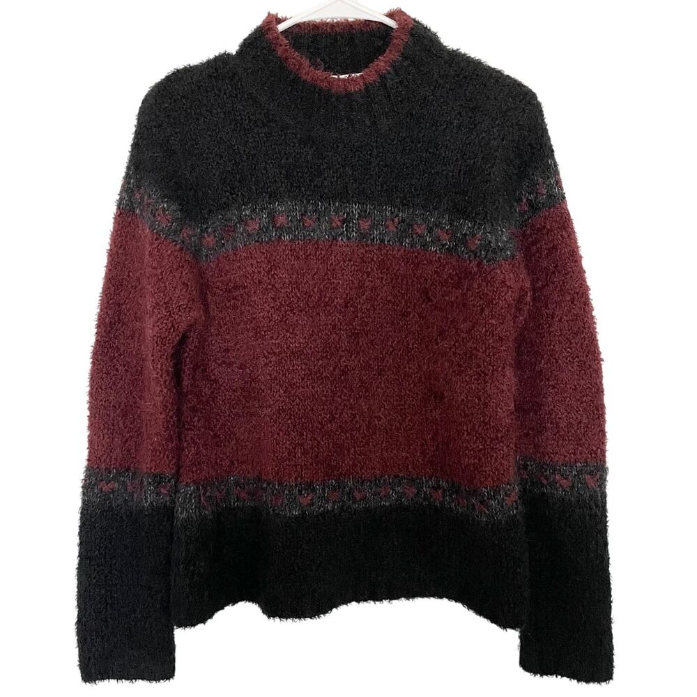 Christopher & Banks Mohair Blend Cozy Academia Preppy Sweater Woman's Size Small